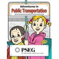 Adventures in Public Transportation Action Pack Book w/ Crayons & Sleeve